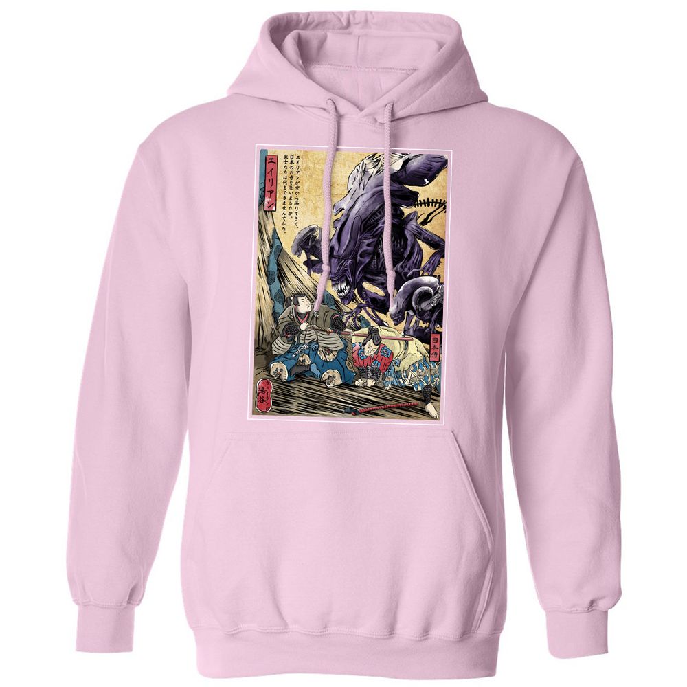 Classic Unisex Hoodie - KKWKTPLH - Light Pink - 3