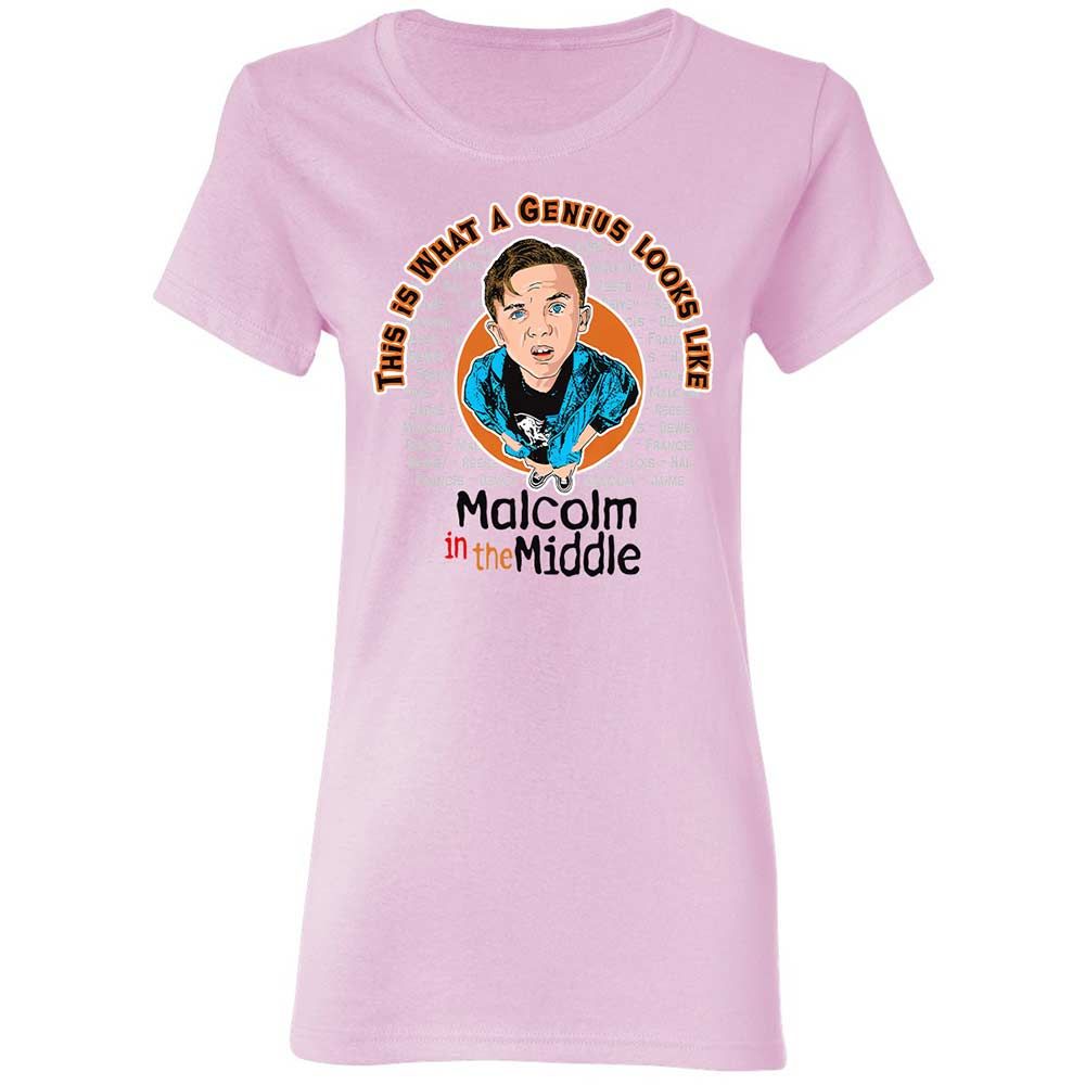 Women's T-Shirt - 2XF6UQRQ - Light Pink - 3