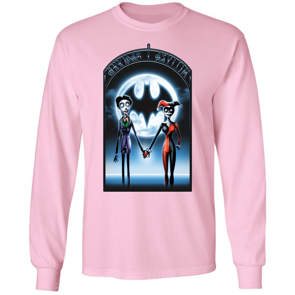 Long Sleeve T-Shirt - BVY7GEU8 - Light Pink - 3