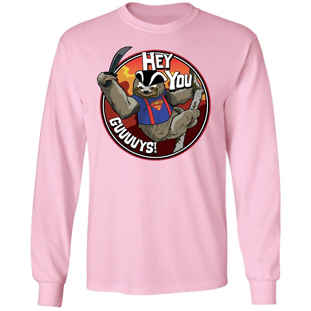 Long Sleeve T-Shirt - FSFX1ERF - Light Pink - 3