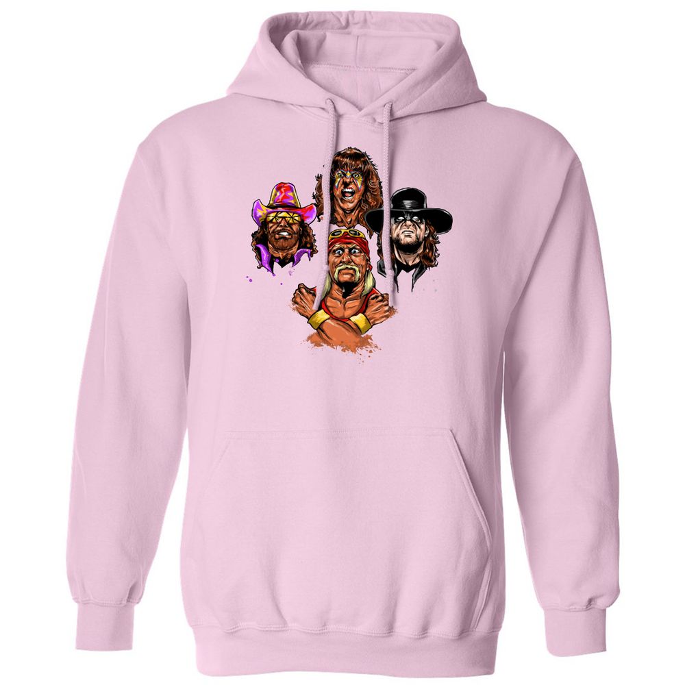 Classic Unisex Hoodie - Y69H1MHV - Light Pink - 3