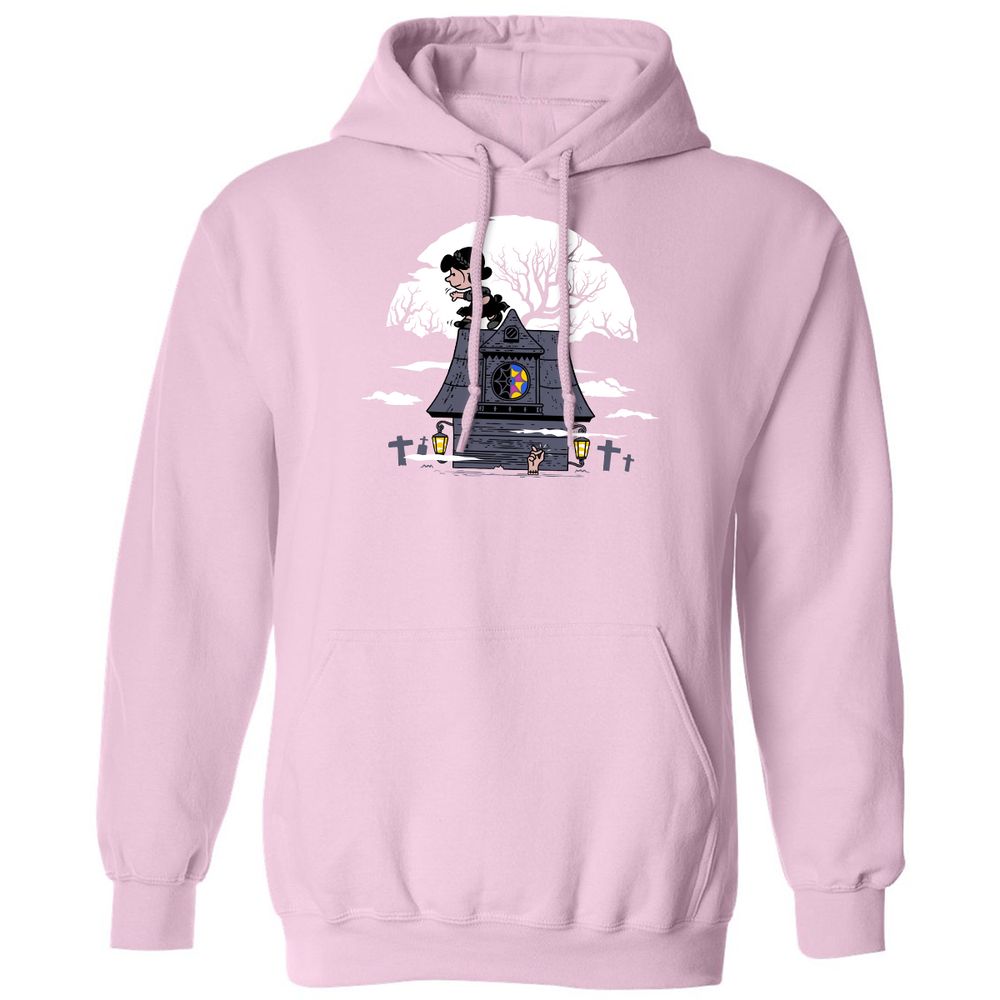 Classic Unisex Hoodie - B69U8VYT - Light Pink - 3