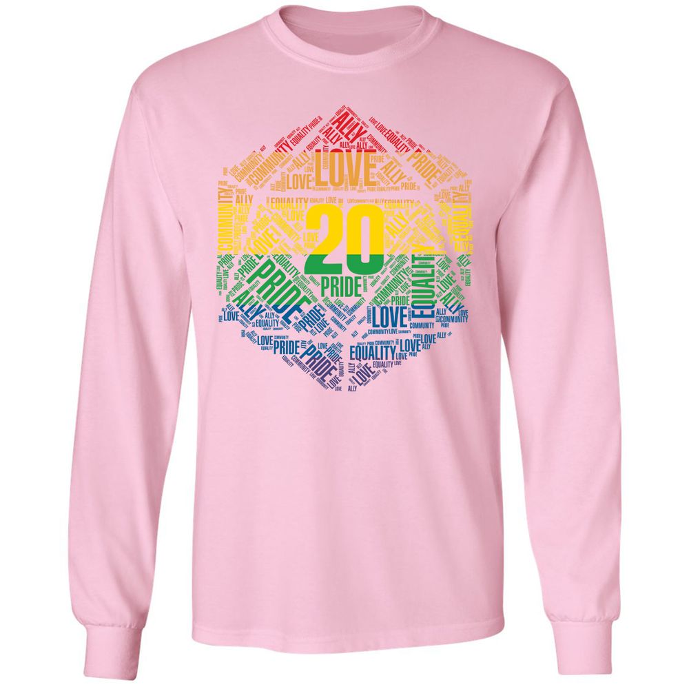 Long Sleeve T-Shirt - 6QGRK3EY - Light Pink - 3