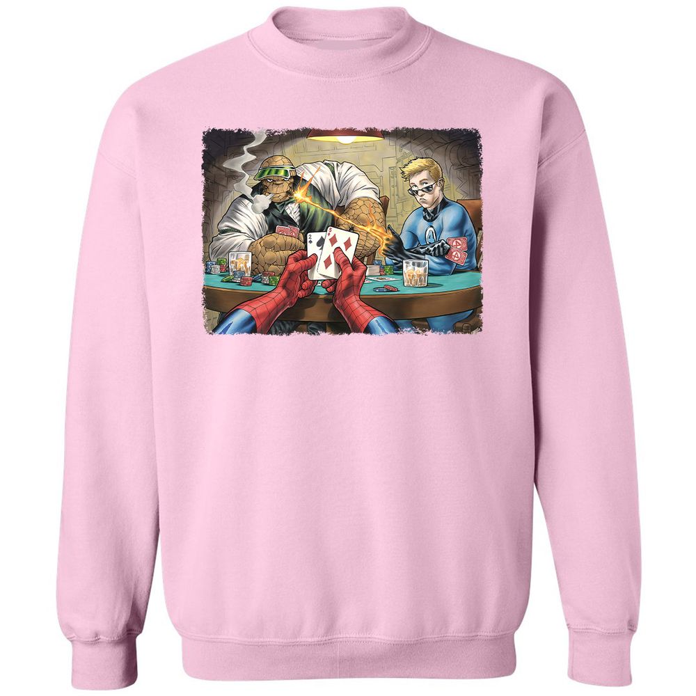 Classic Unisex Sweatshirt - 47WDEUR4 - Light Pink - 3