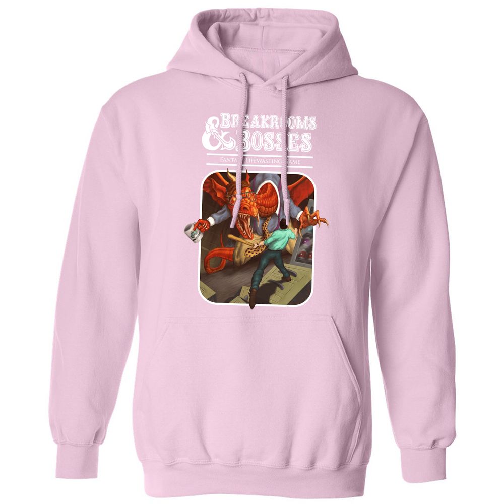 Classic Unisex Hoodie - 6P9D8K5R - Light Pink - 3