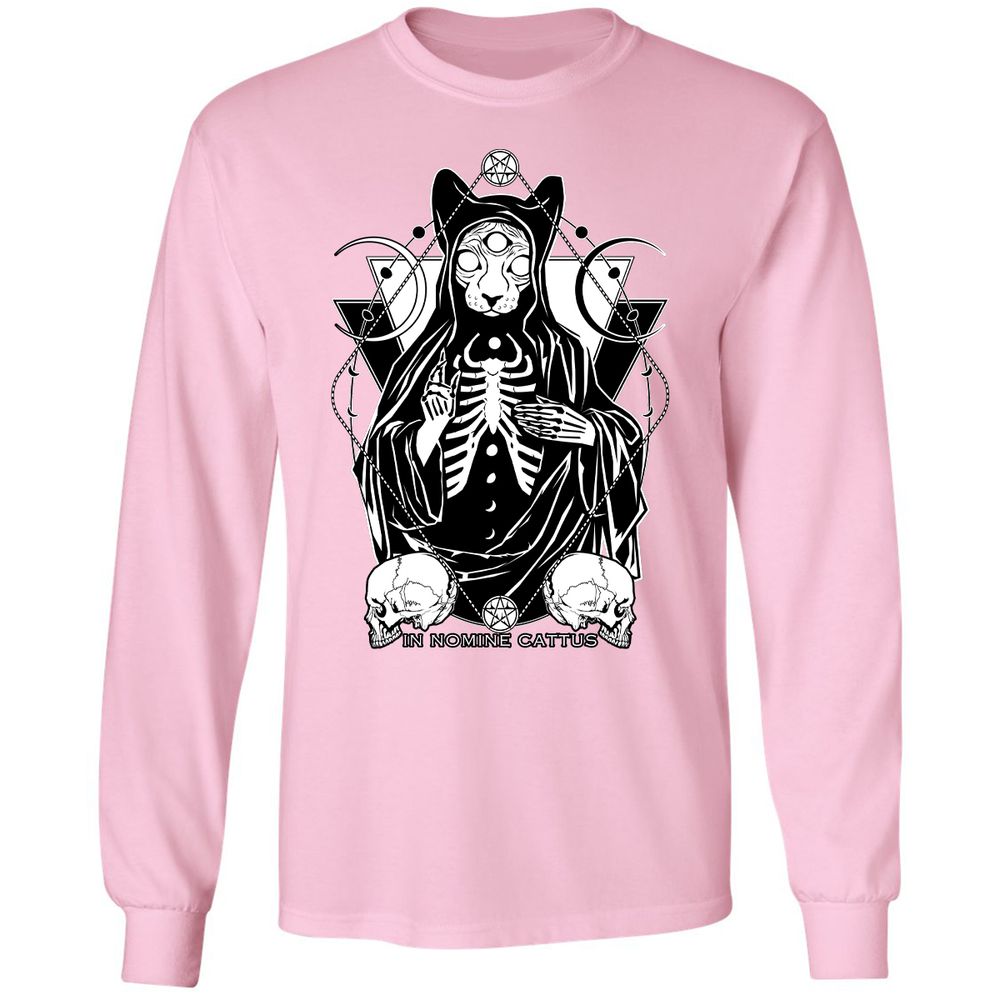 Long Sleeve T-Shirt - MNB3ZVGR - Light Pink - 3