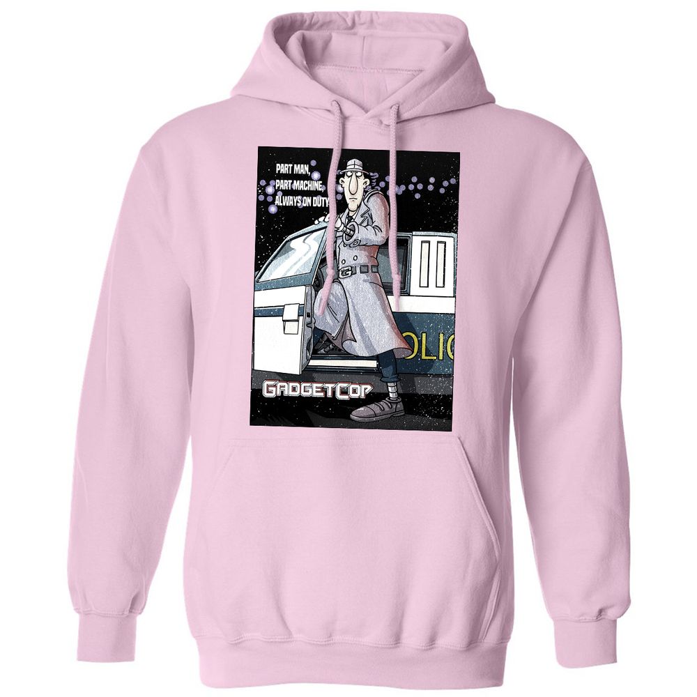 Classic Unisex Hoodie - M95QQ8C7 - Light Pink - 3