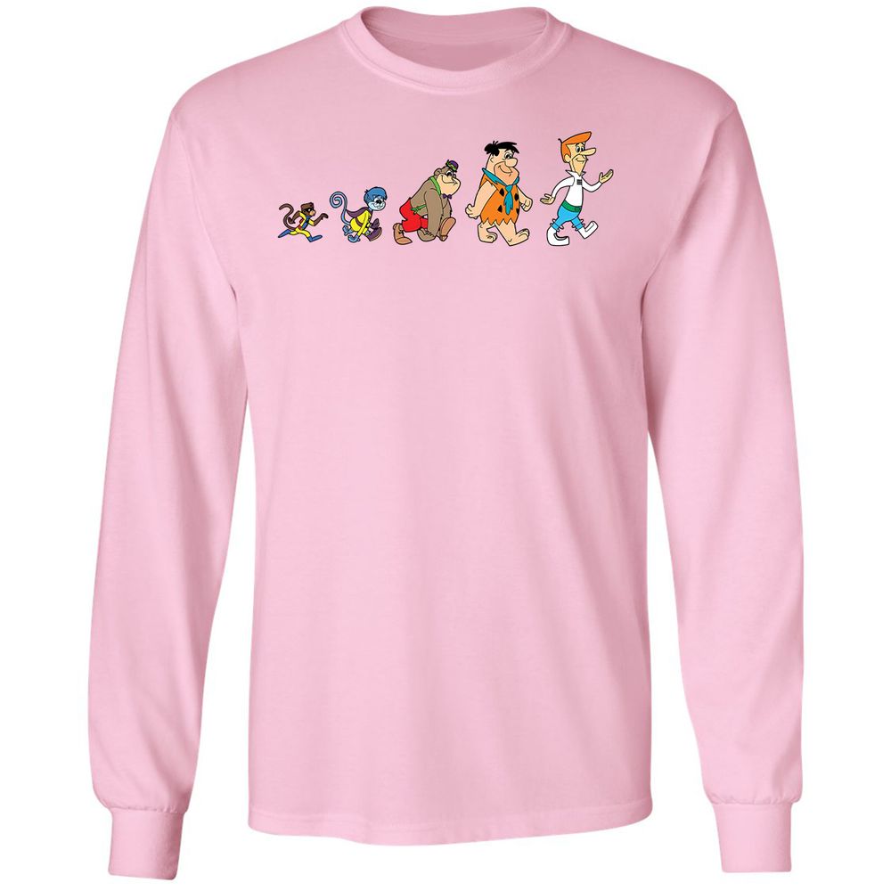 Long Sleeve T-Shirt - Q2VZJLJU - Light Pink - 3