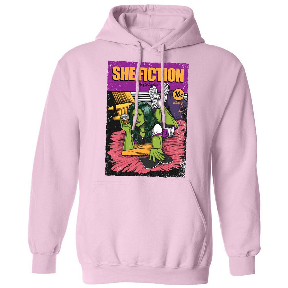 Classic Unisex Hoodie - 9QYDM1SF - Light Pink - 3