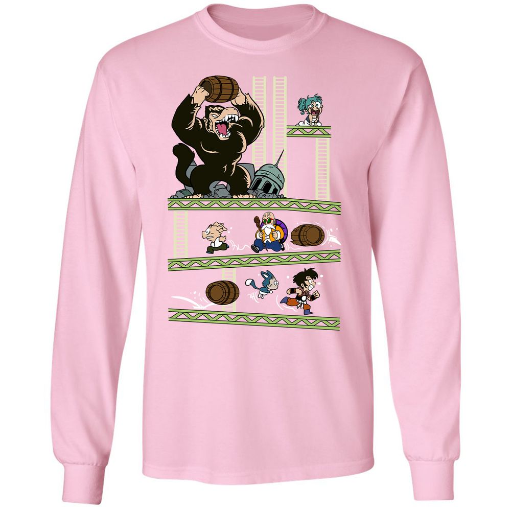 Long Sleeve T-Shirt - BNVSC3CV - Light Pink - 3