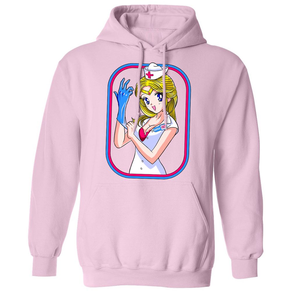 Classic Unisex Hoodie - TTV3SBMQ - Light Pink - 3
