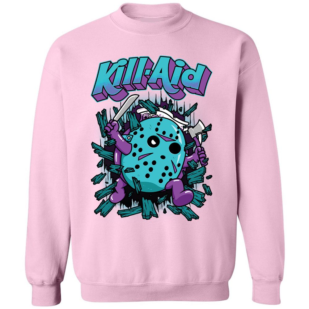 Classic Unisex Sweatshirt - EW24AQH2 - Light Pink - 3