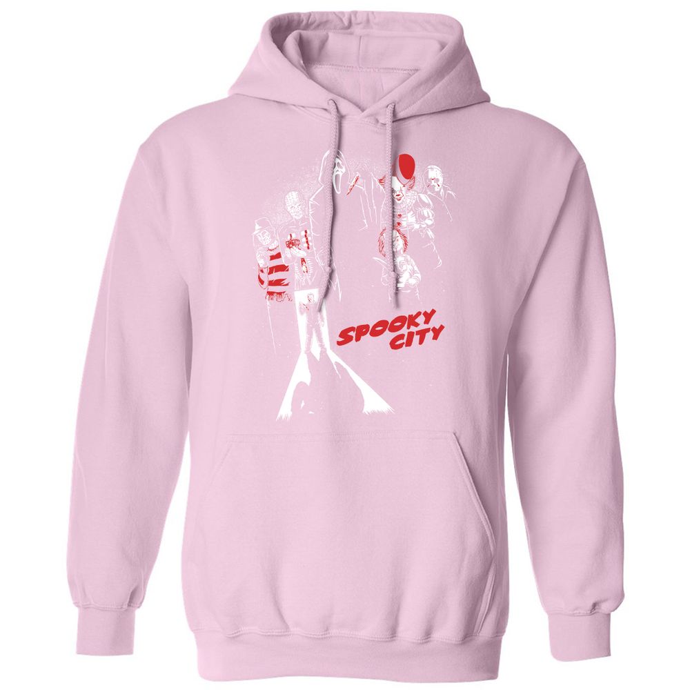 Classic Unisex Hoodie - V22F3TWP - Light Pink - 3