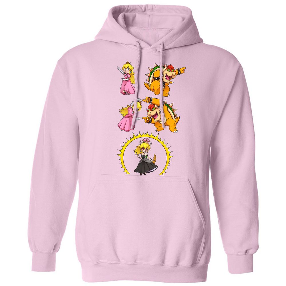 Classic Unisex Hoodie - 7TYL64SE - Light Pink - 3