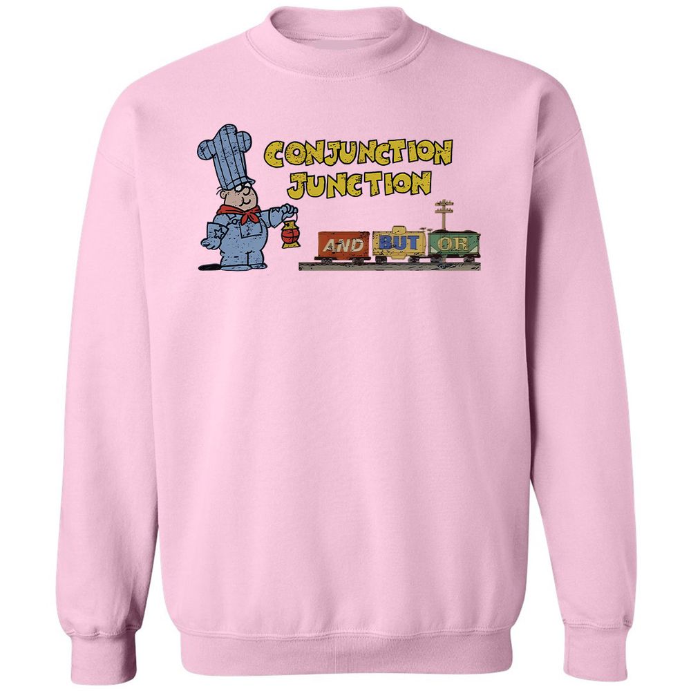 Classic Unisex Sweatshirt - UKSVQ89E - Light Pink - 3