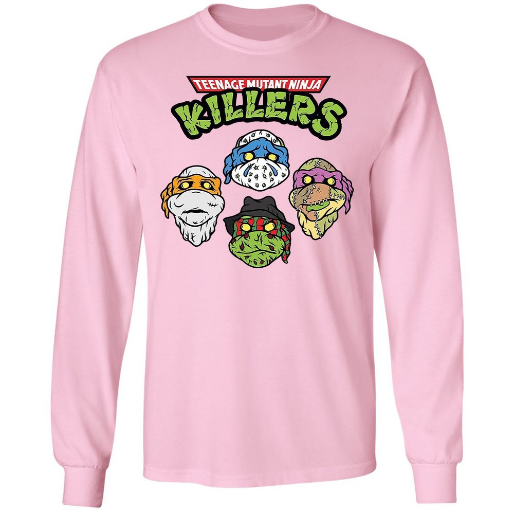 Long Sleeve T-Shirt - 2TEZKREG - Light Pink - 3