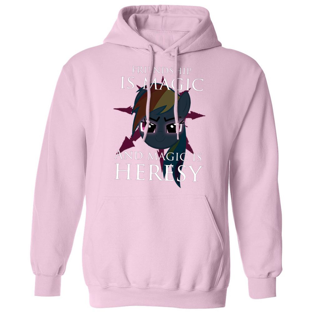 Classic Unisex Hoodie - S7MP5EX9 - Light Pink - 3
