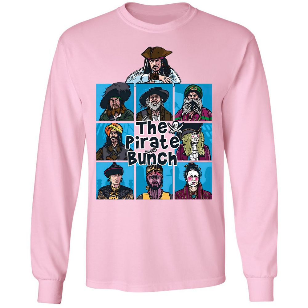 Long Sleeve T-Shirt - GCHWU43A - Light Pink - 3