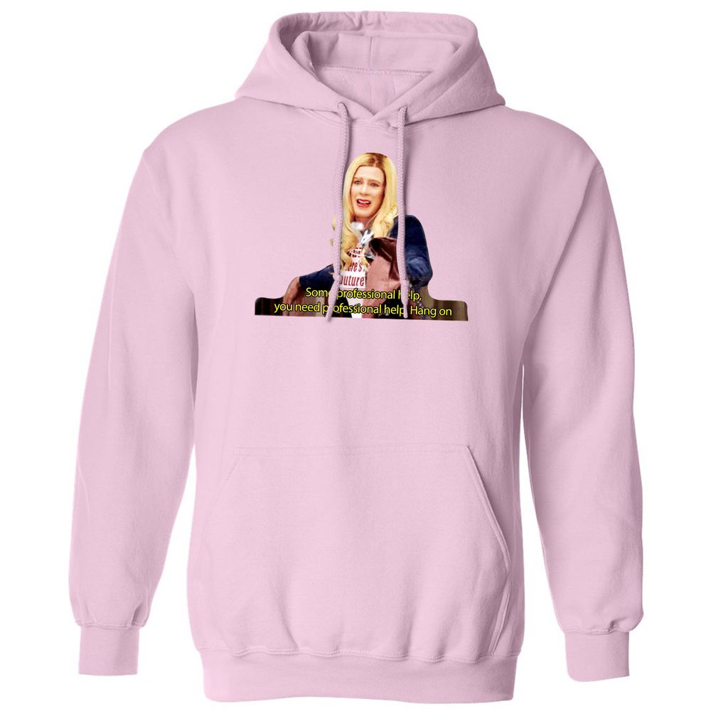Classic Unisex Hoodie - V69XC8AQ - Light Pink - 3