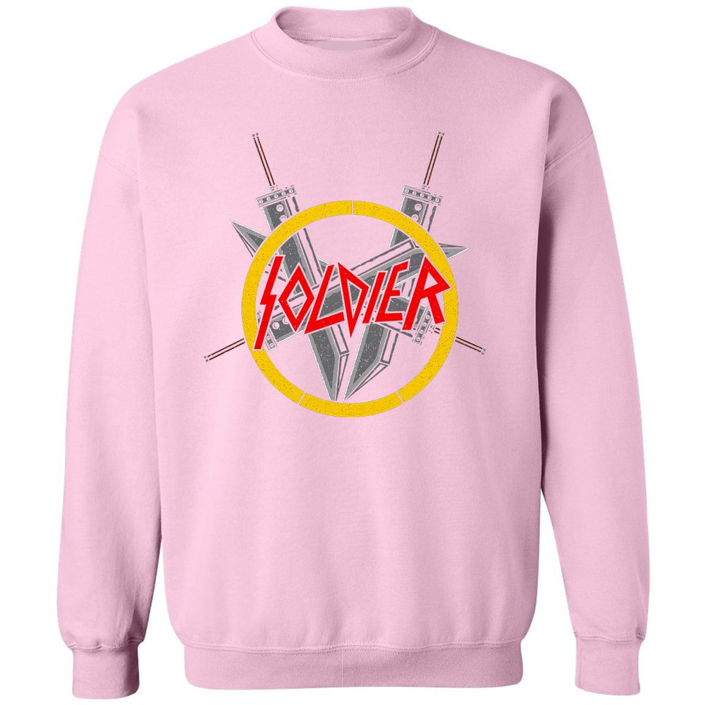 Classic Unisex Sweatshirt - E948EJ4Y - Light Pink - 3