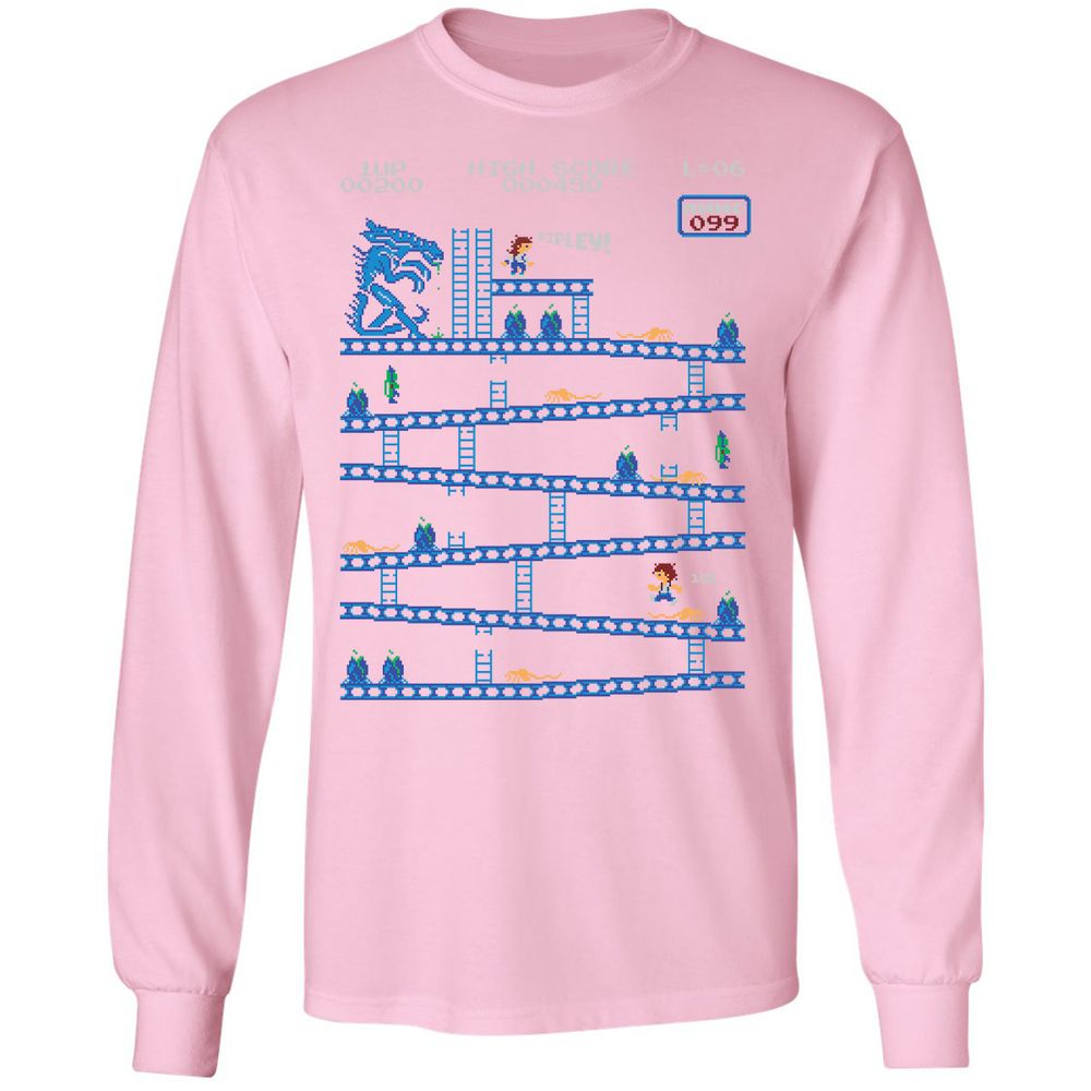 Long Sleeve T-Shirt - 4JCSS58P - Light Pink - 3
