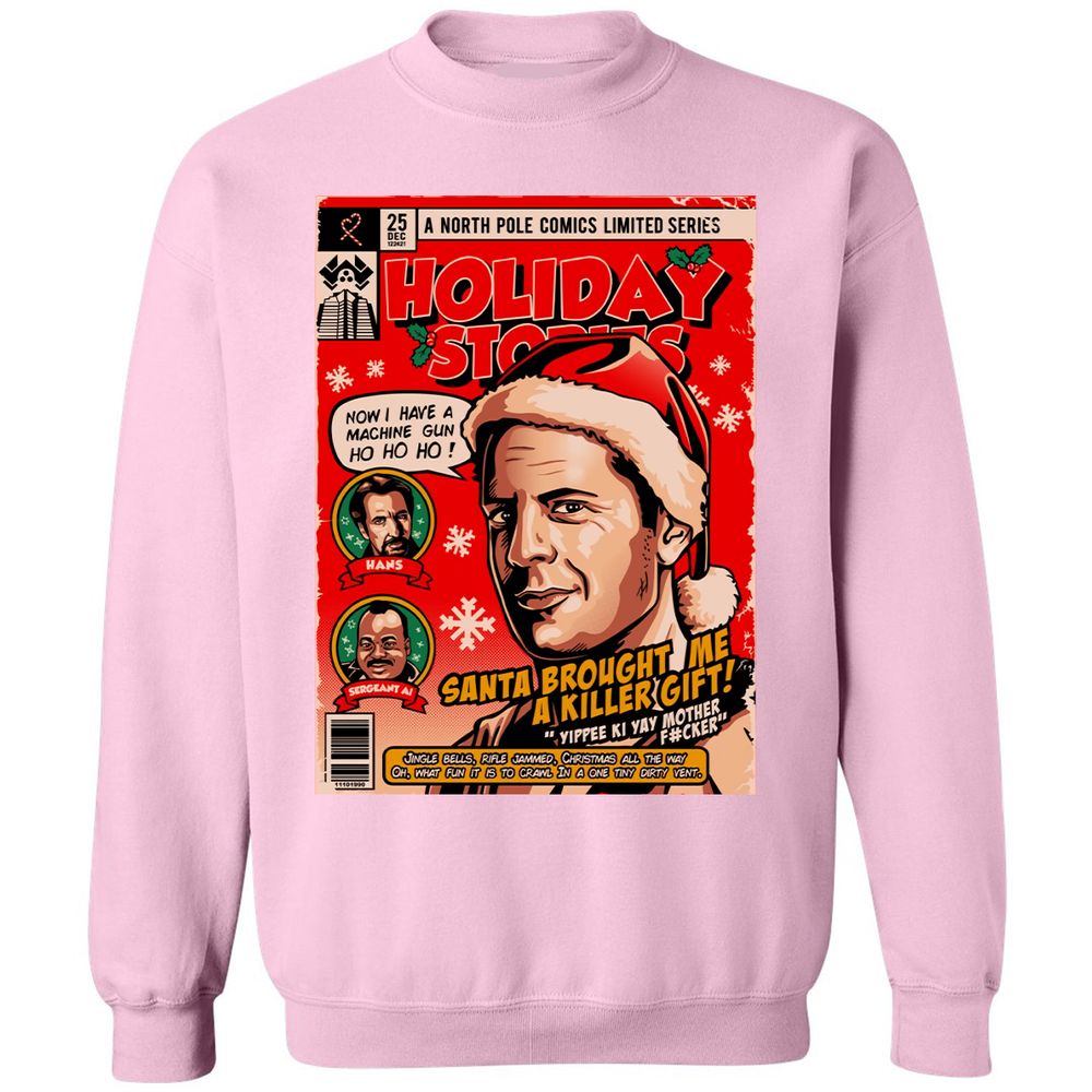 Classic Unisex Sweatshirt - QM6HP2PY - Light Pink - 3
