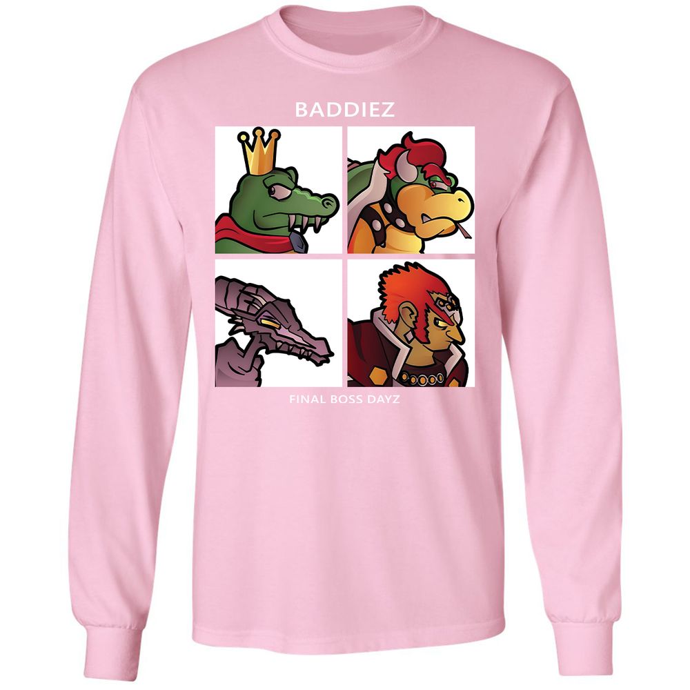 Long Sleeve T-Shirt - UPFPGESU - Light Pink - 3