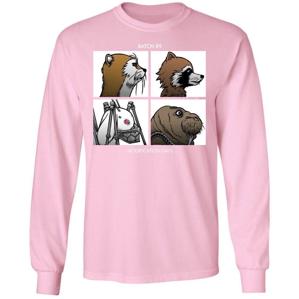 Long Sleeve T-Shirt - XY8Z3B4G - Light Pink - 3