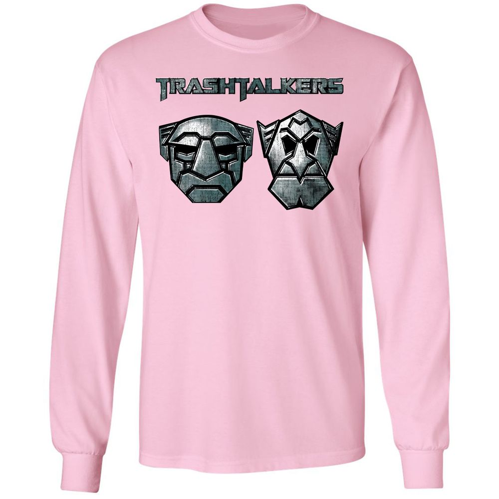 Long Sleeve T-Shirt - X3PATVGQ - Light Pink - 3