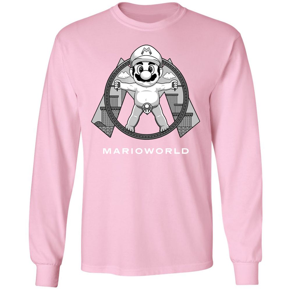 Long Sleeve T-Shirt - 2A5V9WT8 - Light Pink - 3