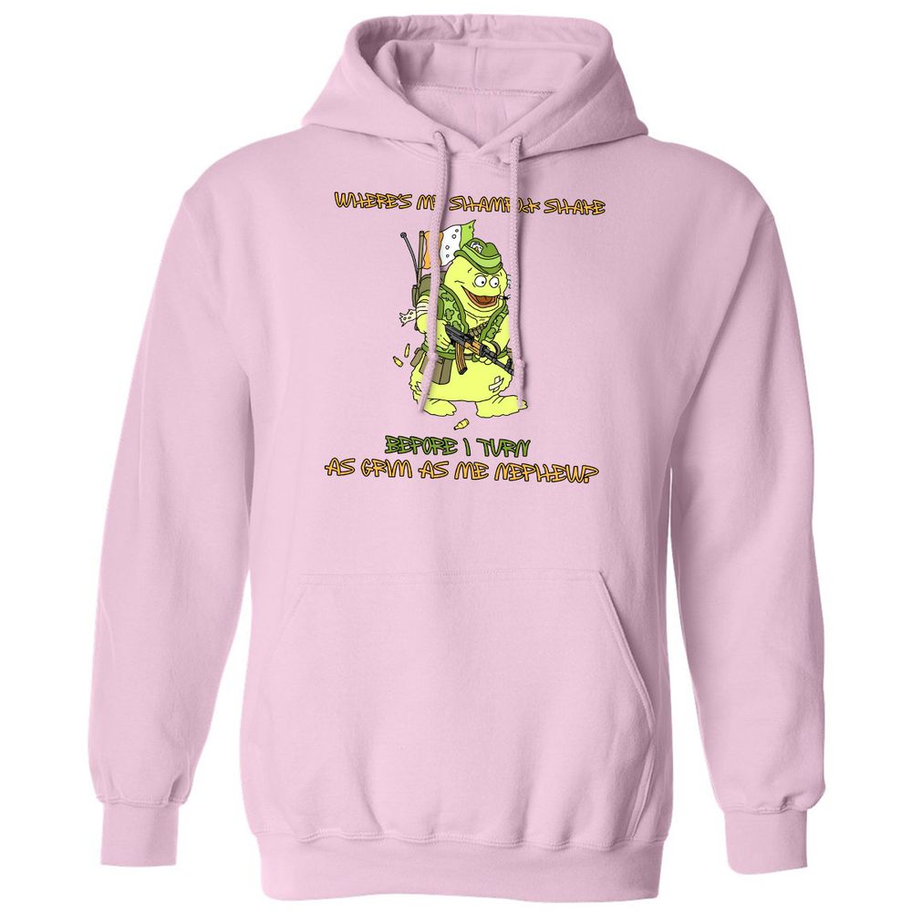 Classic Unisex Hoodie - JY3U4F96 - Light Pink - 3
