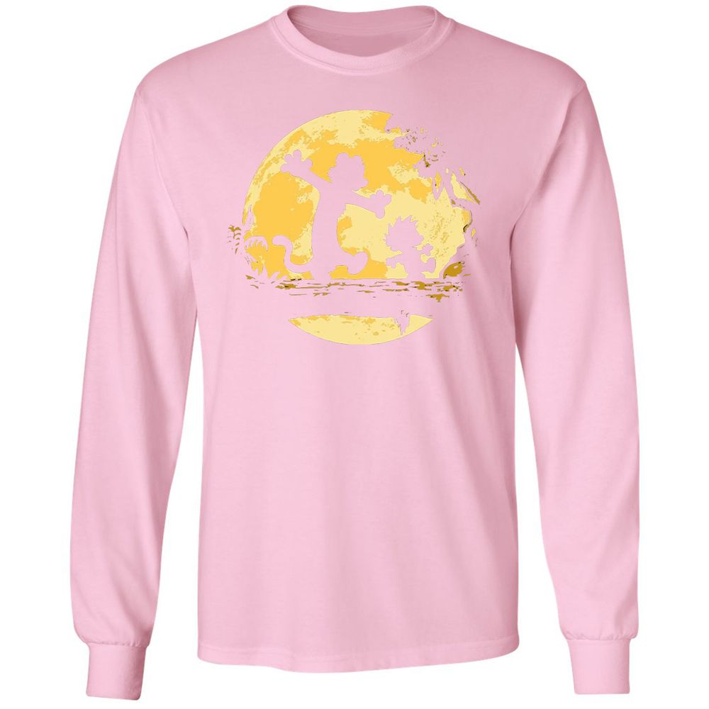 Long Sleeve T-Shirt - Z28PFUK9 - Light Pink - 3
