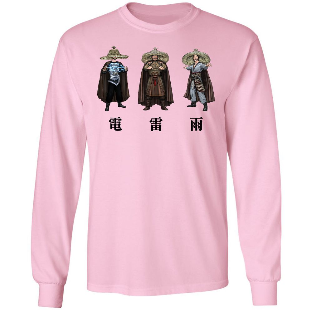 Long Sleeve T-Shirt - L8UP13FV - Light Pink - 3