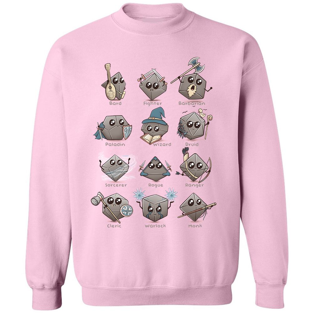Classic Unisex Sweatshirt - 1UGNJBJL - Light Pink - 3