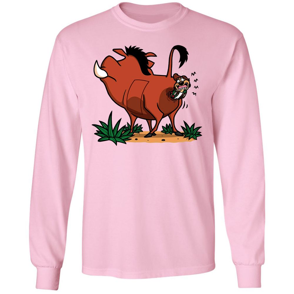 Long Sleeve T-Shirt - 9EVE3PF1 - Light Pink - 3