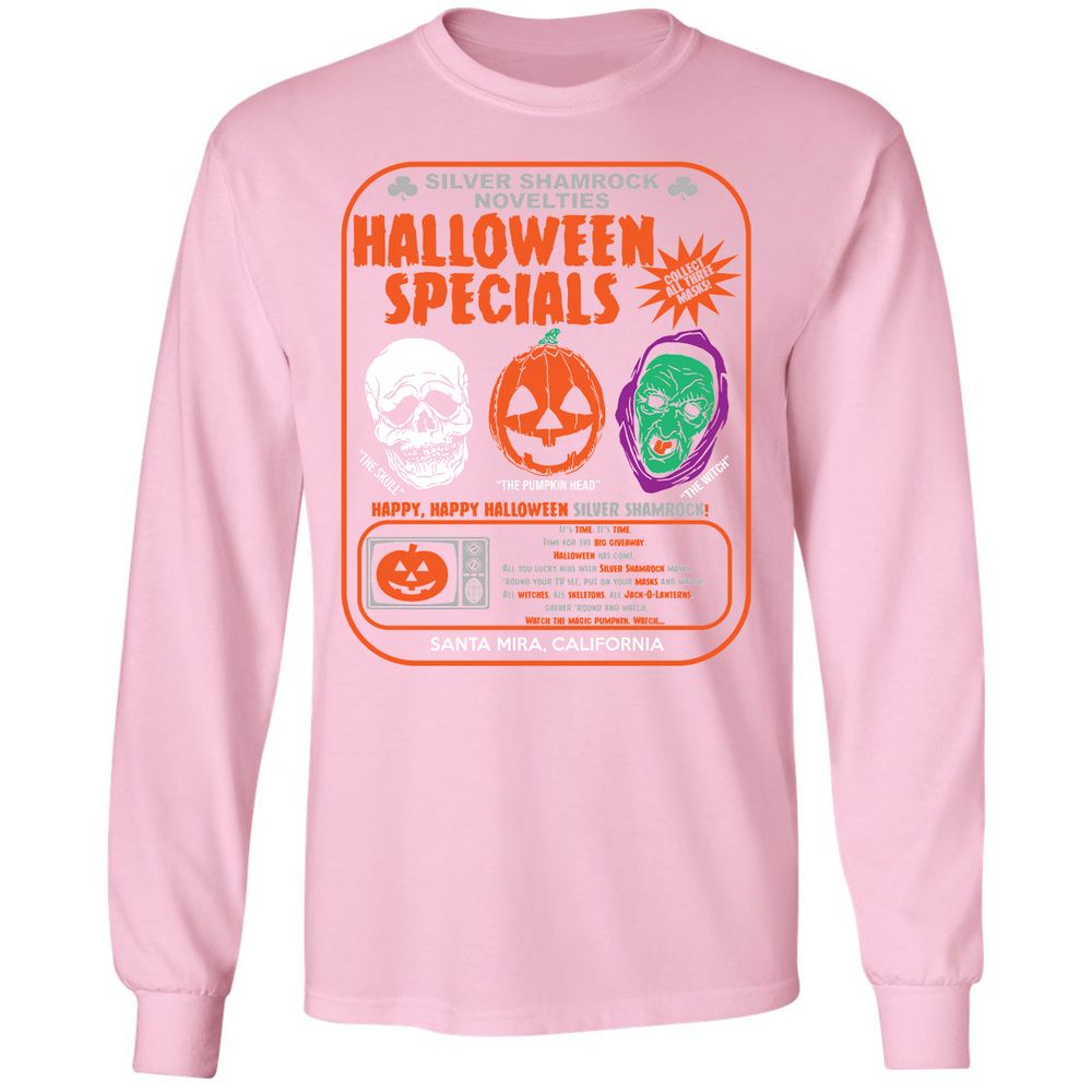 Long Sleeve T-Shirt - UJ2FVK4X - Light Pink - 3
