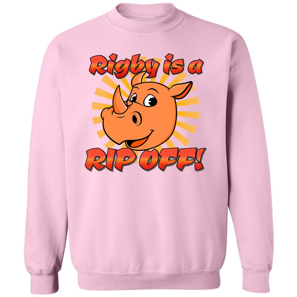 Classic Unisex Sweatshirt - Q4EF718R - Light Pink - 3
