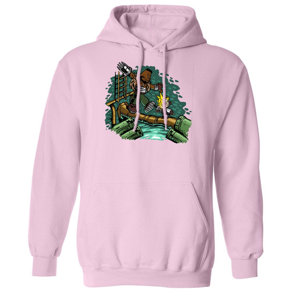 Classic Unisex Hoodie - TZALLZYV - Light Pink - 3