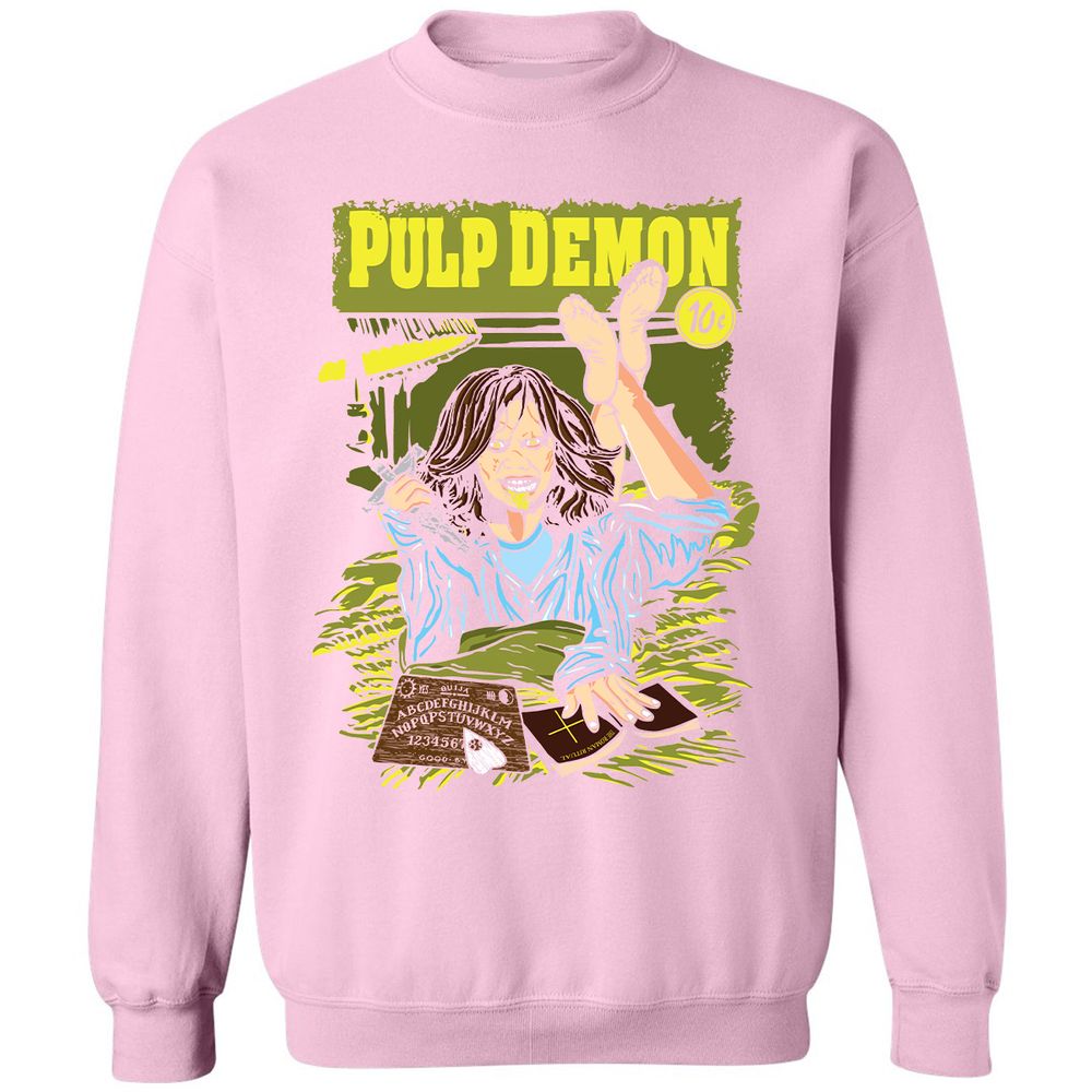 Classic Unisex Sweatshirt - UP7D5CFG - Light Pink - 3