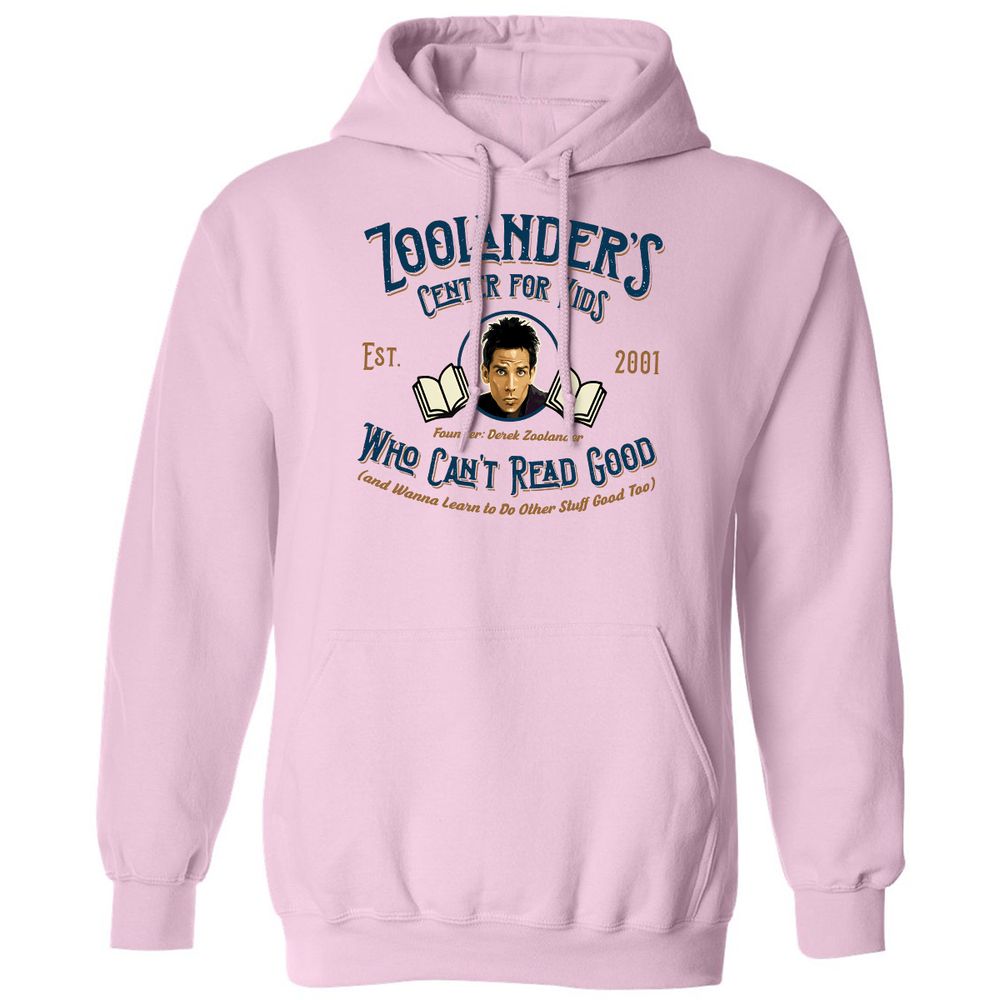 Classic Unisex Hoodie - Q5M2TVYD - Light Pink - 3
