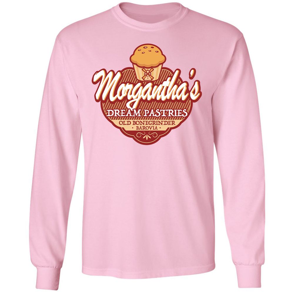 Long Sleeve T-Shirt - H5NLX63U - Light Pink - 3