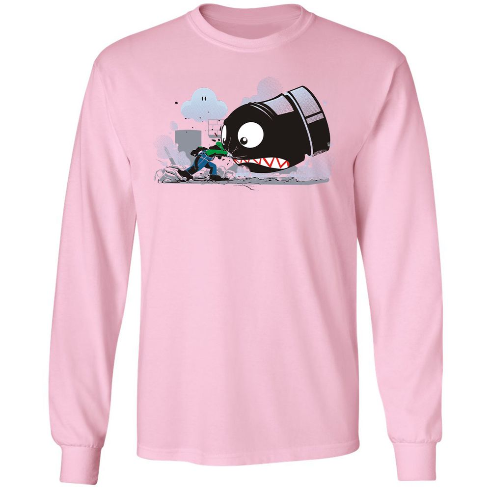 Long Sleeve T-Shirt - 9VVQ4JHY - Light Pink - 3