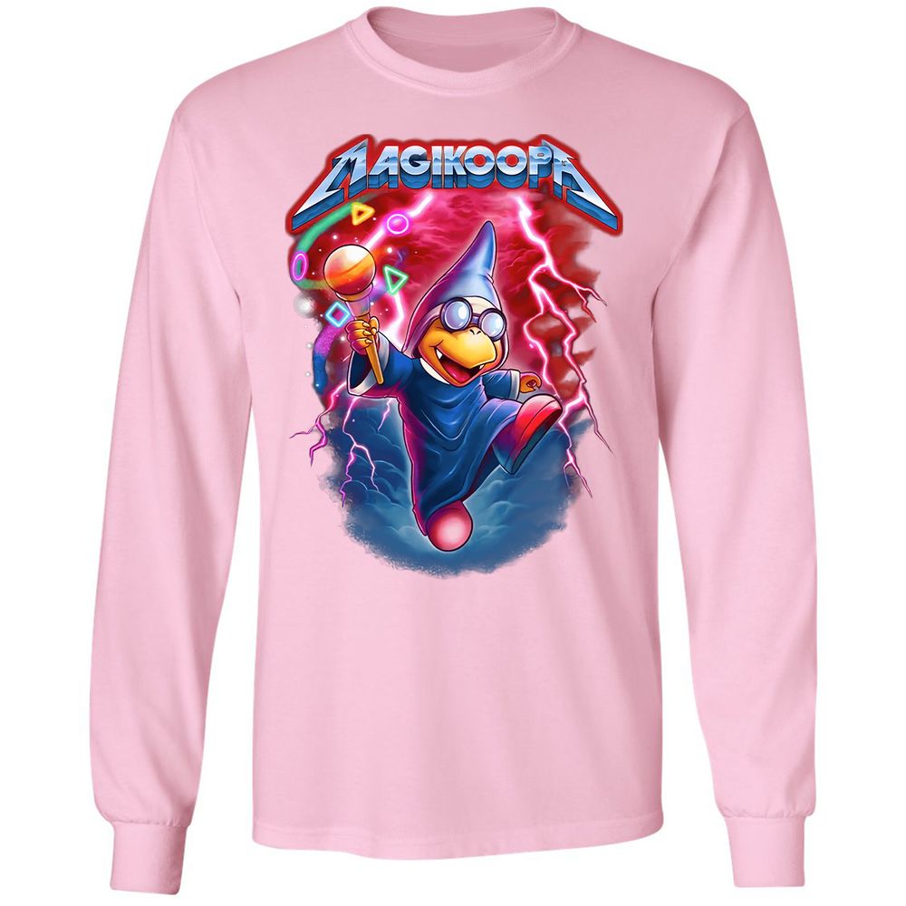 Long Sleeve T-Shirt - 3DVKE71C - Light Pink - 3
