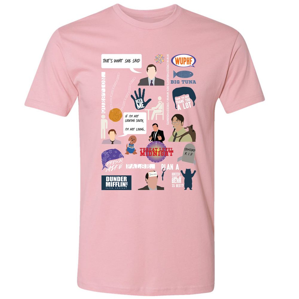 Premium Unisex T-Shirt - HD5S1232 - Light Pink - 3