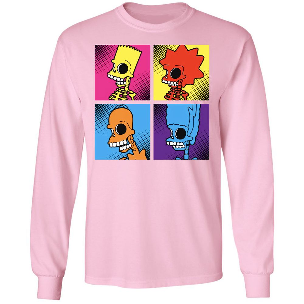 Long Sleeve T-Shirt - DF2GKDK4 - Light Pink - 3