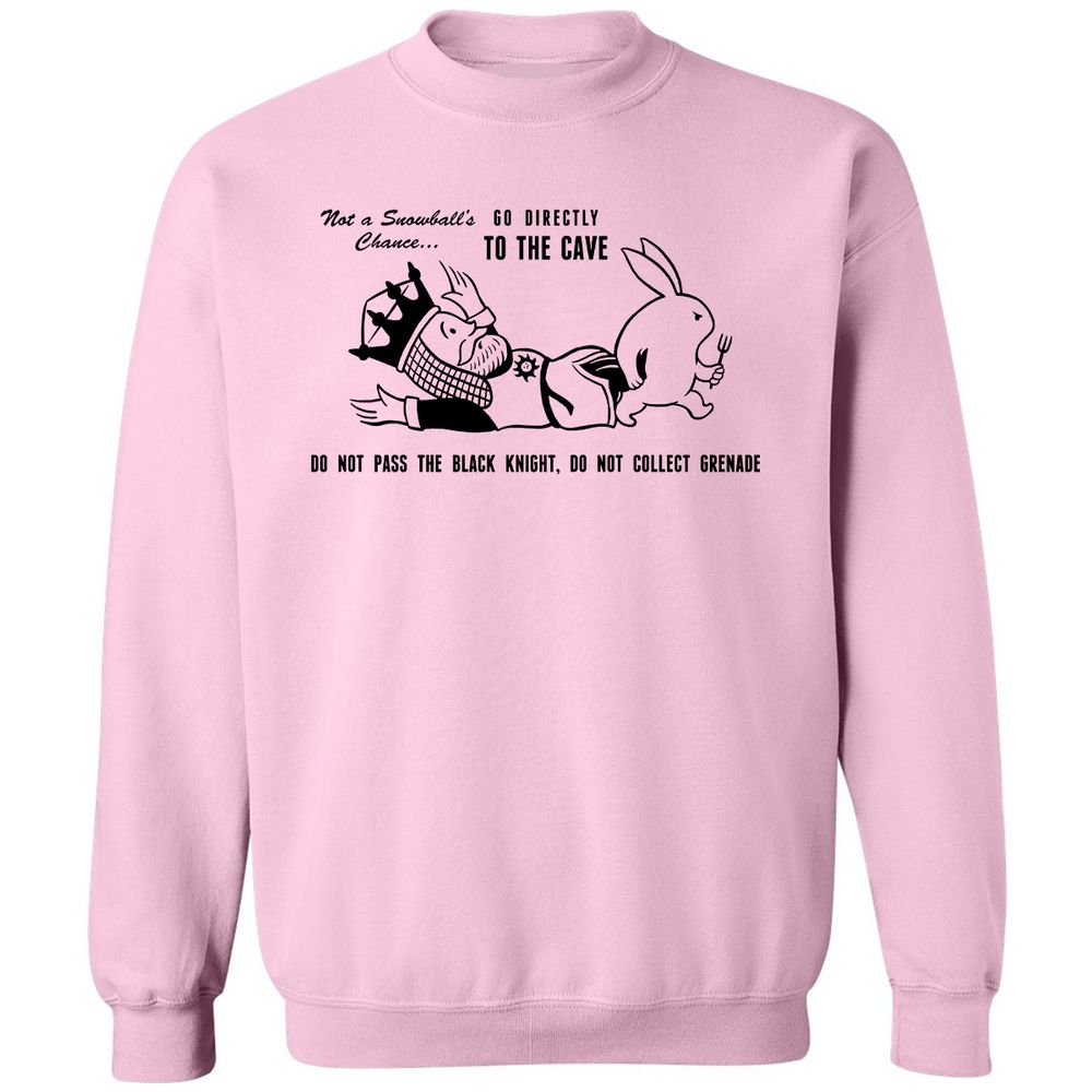 Classic Unisex Sweatshirt - 5GN9XV4Z - Light Pink - 3
