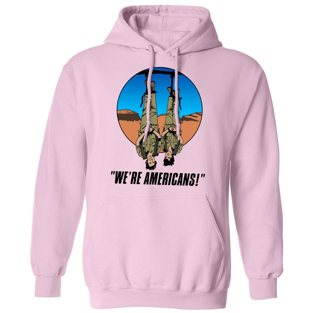 Classic Unisex Hoodie - QTYH7129 - Light Pink - 3