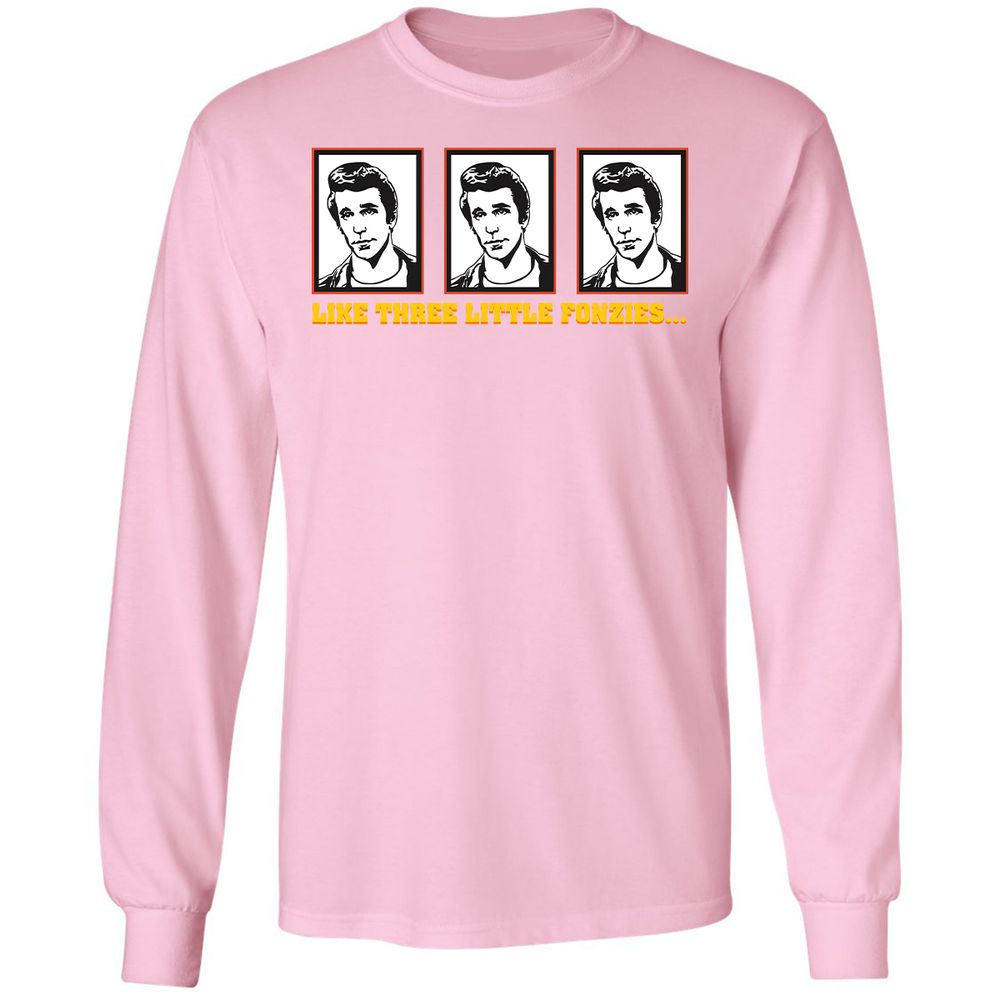 Long Sleeve T-Shirt - GC8MG52Q - Light Pink - 3