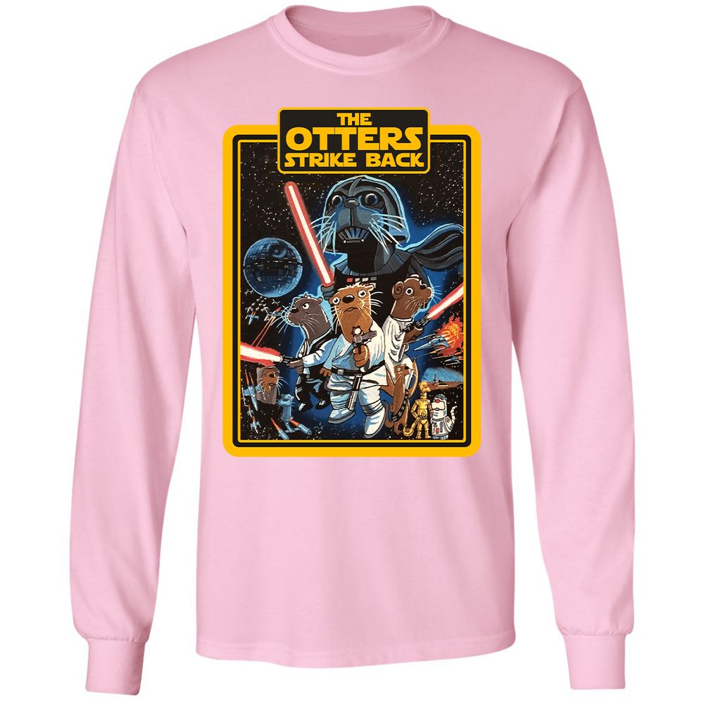 Long Sleeve T-Shirt - LEVUQCU7 - Light Pink - 3