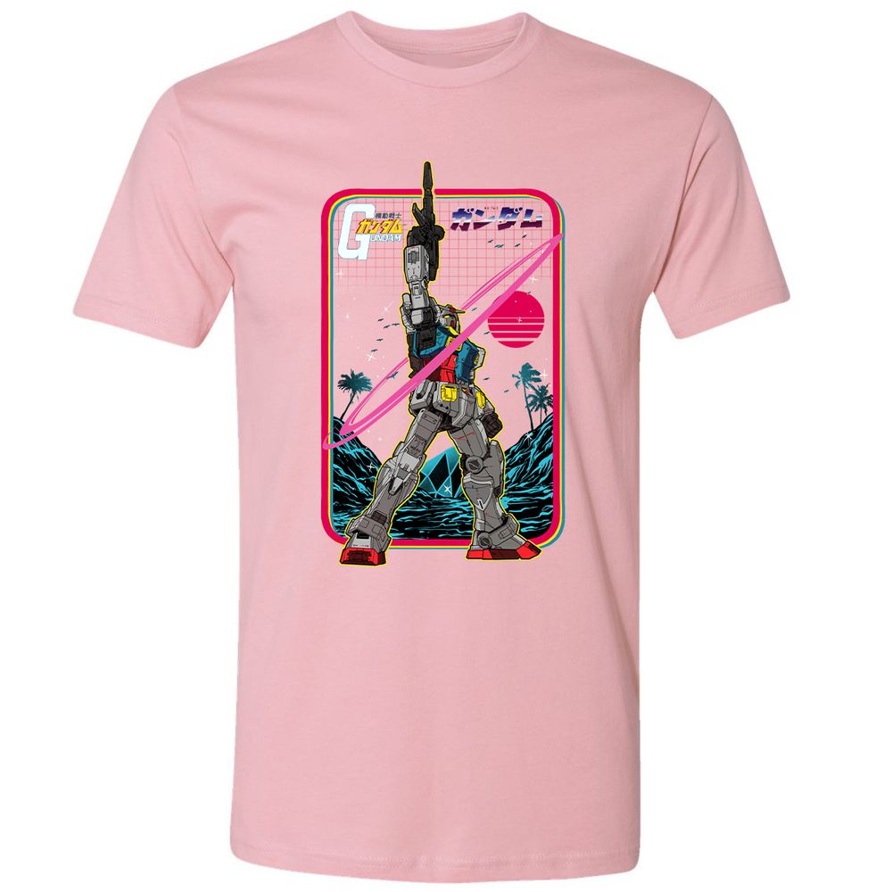 Premium Unisex T-Shirt - 4VHEPQ1A - Light Pink - 3